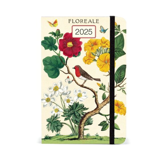 Cavallini & Co. Floreale 2025 Pocket Weekly Planner, 4"x6" - Picture 1 of 8